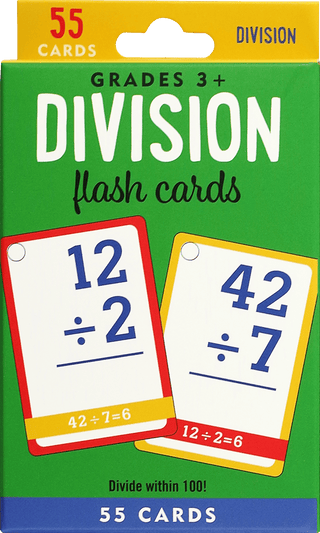 Peter Pauper Press - Peter Pauper Press - Division Flash Cards,Division Flash Cards - Classy Rascals Boutique
