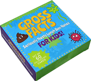 Peter Pauper Press - Peter Pauper Press - Gross Facts Lunch Box Notes for Kids!,Gross Facts Lunch Box Notes for Kids! - Classy Rascals Boutique