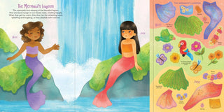 Peter Pauper Press - Peter Pauper Press - Mermaids Sticker Doll Dress - Up Book - Classy Rascals Boutique