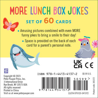 Peter Pauper Press - Peter Pauper Press - More Lunch Box Jokes Card Deck - Classy Rascals Boutique