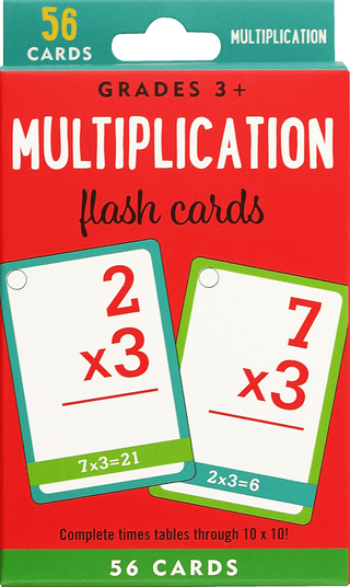 Peter Pauper Press - Peter Pauper Press - Multiplication Flash Cards,Multiplication Flash Cards - Classy Rascals Boutique
