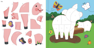 Peter Pauper Press - Peter Pauper Press - My First Color - By - Sticker Book - Farm Animals - Classy Rascals Boutique
