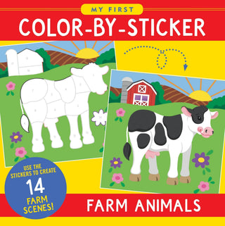 Peter Pauper Press - Peter Pauper Press - My First Color - By - Sticker Book - Farm Animals - Classy Rascals Boutique