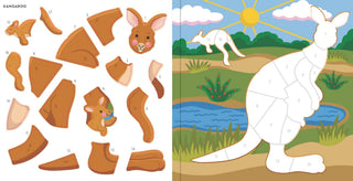 Peter Pauper Press - Peter Pauper Press My First Color-by-Sticker Book | Furry Friends - Classy Rascals Boutique