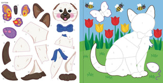 Peter Pauper Press - Peter Pauper Press My First Color-by-Sticker Book | Furry Friends - Classy Rascals Boutique