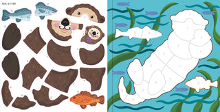 Peter Pauper Press - Peter Pauper Press My First Color-by-Sticker Book | Furry Friends - Classy Rascals Boutique