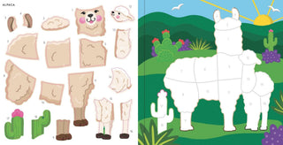 Peter Pauper Press - Peter Pauper Press My First Color-by-Sticker Book | Furry Friends - Classy Rascals Boutique