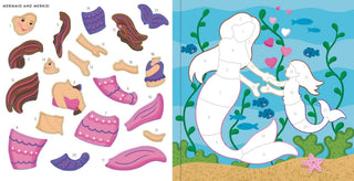 Peter Pauper Press - Peter Pauper Press - My First Color - by - Sticker Book - Mermaids & More - Classy Rascals Boutique
