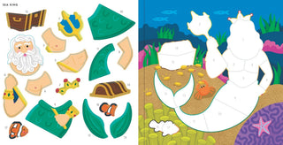 Peter Pauper Press - Peter Pauper Press - My First Color - by - Sticker Book - Mermaids & More - Classy Rascals Boutique