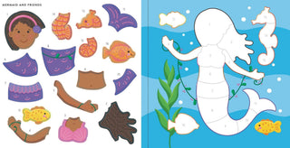 Peter Pauper Press - Peter Pauper Press - My First Color - by - Sticker Book - Mermaids & More - Classy Rascals Boutique