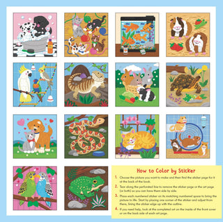 Peter Pauper Press - Peter Pauper Press My First Color-by-Sticker Book | Pets - Classy Rascals Boutique