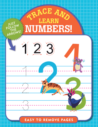 Peter Pauper Press - Peter Pauper Press - Trace & Learn: Numbers!,Trace & Learn: Numbers! - Classy Rascals Boutique