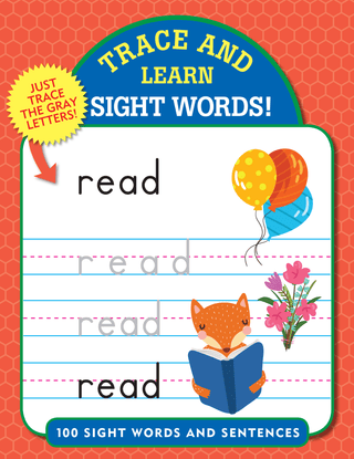 Peter Pauper Press - Peter Pauper Press - Trace & Learn: Sight Words!,Trace & Learn: Sight Words! - Classy Rascals Boutique