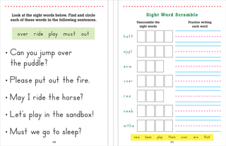 Peter Pauper Press - Peter Pauper Press - Trace & Learn: Sight Words!,Trace & Learn: Sight Words! - Classy Rascals Boutique