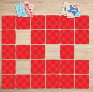 Peter Pauper Press - Peter Pauper Press - USA Memory Match Game (Set of 100 cards) - Classy Rascals Boutique