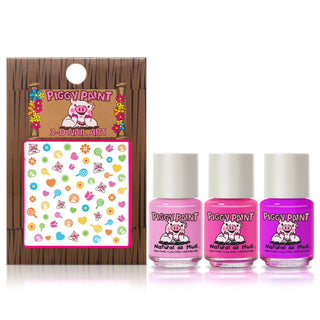 Piggy Paint - Piggy Paint - 0.25 oz. Rainbow Party Polish Set - Classy Rascals Boutique