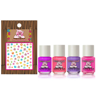 Piggy Paint - Piggy Paint - 0.25 oz. Swirls And Twirls Polish Sets - Classy Rascals Boutique