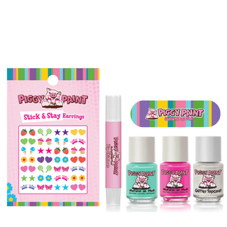 Piggy Paint - Piggy Paint All That Jazz Gift Set | Non-Toxic Kids Nail Polish & Accessories - Classy Rascals Boutique