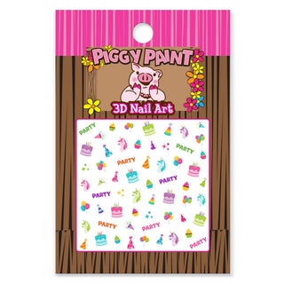 Piggy Paint - Piggy Paint - Birthday Bash Nail Art - Classy Rascals Boutique