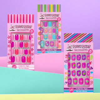 Piggy Paint - Piggy Paint - Flower Power Press - on Nails - Classy Rascals Boutique