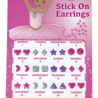 Pink Poppy USA - Pink Poppy USA - 30 Pairs Ballerina Stick On Earrings - Classy Rascals Boutique