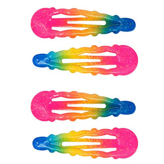 Pink Poppy USA - Pink Poppy USA - Rainbow Snap Hair clips - Classy Rascals Boutique