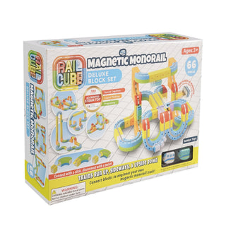 Meekins Corporation - Rail Cube Magnetic Monorail Deluxe Set - Classy Rascals Boutique