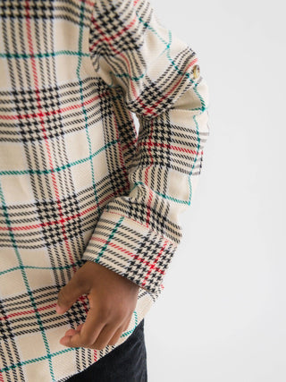RuffleButts + RuggedButts - RuffleButts + RuggedButts - Boys Tannen Plaid Long Sleeve Button Down Shirt - Classy Rascals Boutique
