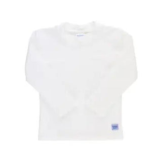 RuffleButts + RuggedButts - RuffleButts + RuggedButts - Boys White Long Sleeve Rash Guard - Classy Rascals Boutique