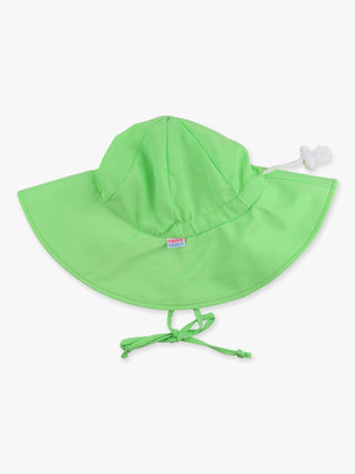 RuffleButts + RuggedButts - RuffleButts + RuggedButts - Kids Neon Honeydew Sun Protective Hat - Classy Rascals Boutique