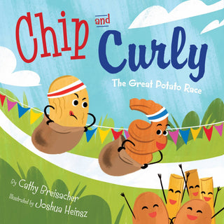 Sleeping Bear Press - Sleeping Bear Press - Chip and Curly: The Great Potato Race Picture Book - Classy Rascals Boutique