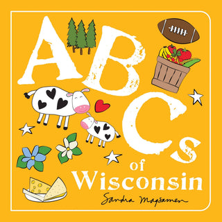 Sourcebooks - Sourcebooks - ABCs of Wisconsin (BBC) - Classy Rascals Boutique