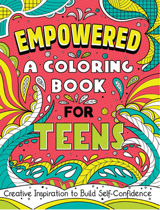 Sourcebooks - Sourcebooks - Empowered: A Coloring Book for Teens - Classy Rascals Boutique