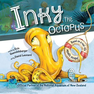 Sourcebooks - Sourcebooks - Inky the Octopus (HC - Pic) - Classy Rascals Boutique