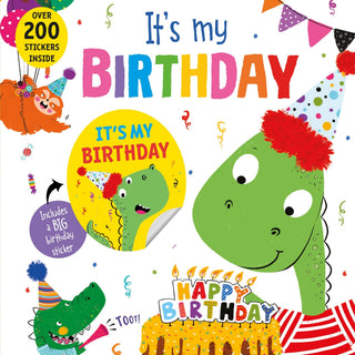 Sourcebooks - Sourcebooks - It's My Birthday (Dinosaur cover) - Classy Rascals Boutique