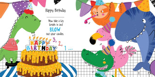 Sourcebooks - Sourcebooks - It's My Birthday (Dinosaur cover) - Classy Rascals Boutique