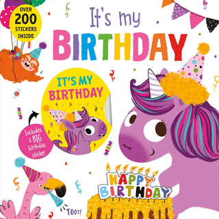 Sourcebooks - Sourcebooks - It's My Birthday (Unicorn cover) - Classy Rascals Boutique