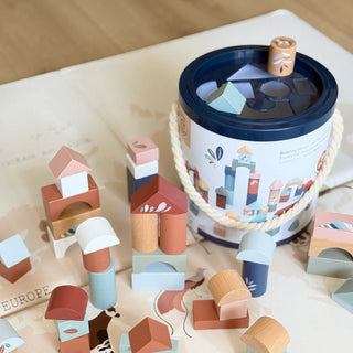 Speedy Monkey - Speedy Monkey - Building Blocks (50 Pieces) - Classy Rascals Boutique