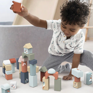 Speedy Monkey - Speedy Monkey - Building Blocks (50 Pieces) - Classy Rascals Boutique