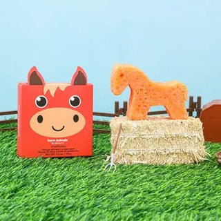 Spongelle' - Spongelle' Sponge Sea Animals - Henry Horse - Classy Rascals Boutique