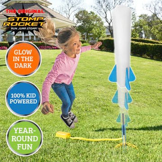 Stomp Rocket - Stomp Rocket Junior Glow In The Dark Stomp Rocket - Classy Rascals Boutique