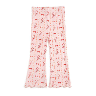 Sweet Wink - Sweet Wink - Candy Cane Lane Christmas Flare Legging - Kids Clothing - Classy Rascals Boutique