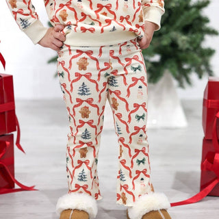 Sweet Wink - Sweet Wink - Christmas Cutie Flare Legging - Girls Clothes - Classy Rascals Boutique