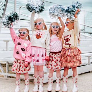 Sweet Wink - Sweet Wink - Coquette Football Sequin Tutu - Classy Rascals Boutique