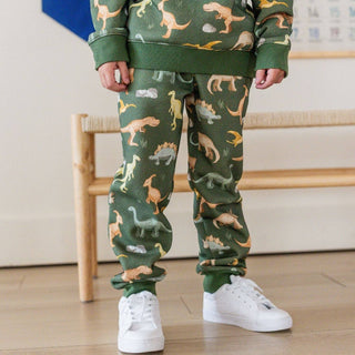 Sweet Wink - Sweet Wink Dinosaurs Rock Fleece Jogger | Kids - Classy Rascals Boutique
