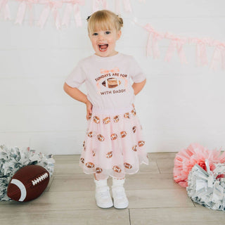 Sweet Wink - Sweet Wink - Game Day Glitter Bow Clip Set - Football - Kids Hair - Classy Rascals Boutique