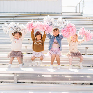 Sweet Wink - Sweet Wink - Game Day Glitter Bow Clip Set - Football - Kids Hair - Classy Rascals Boutique