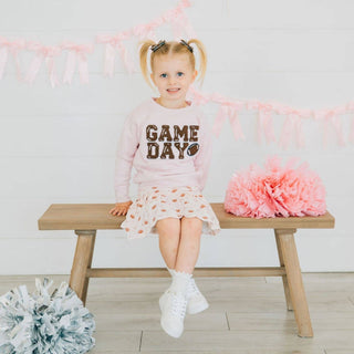 Sweet Wink - Sweet Wink - Game Day Glitter Bow Clip Set - Football - Kids Hair - Classy Rascals Boutique