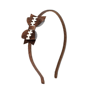 Sweet Wink - Sweet Wink Game Day Glitter Bow Headband | Football Hair Accessory - Classy Rascals Boutique