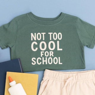 Sweet Wink - Sweet Wink - Not Too Cool For School Short Sleeve T-Shirt - Boys Clothing - Classy Rascals Boutique